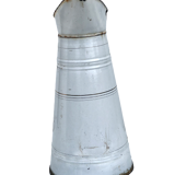 Broc enamelled white