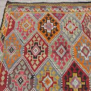 Large Kilim Rug, Vintage Rug, Home Decor rug, Turkish Kilim