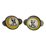 2 Henriot Quimper ear bowls