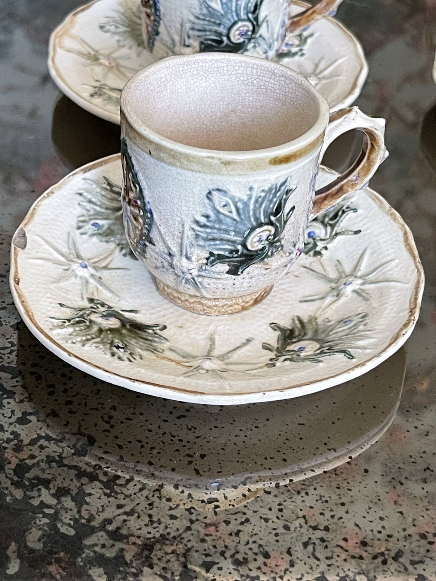 Tasses à café Wasmuël XIXeme