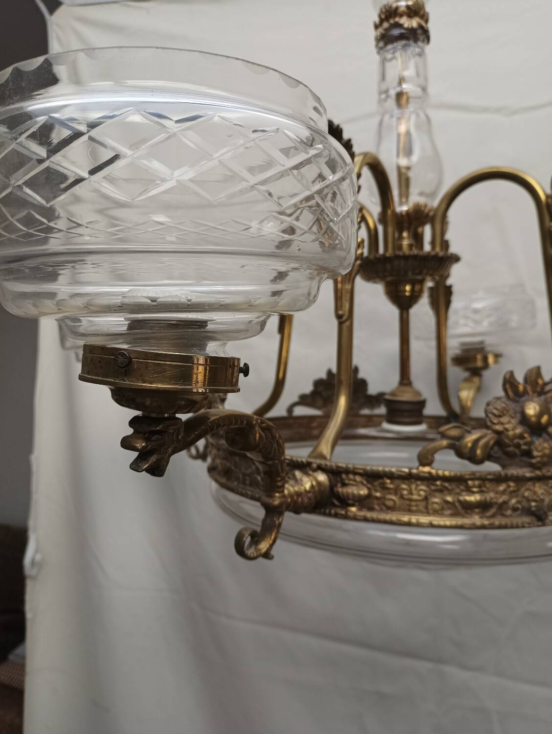 Gran lampara art déco