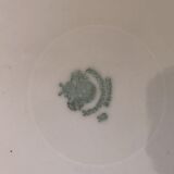 Old German porcelain cup and plate