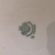 Old German porcelain cup and plate