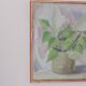 Swedish Oil on Canvas – “Höstsyrener (Autumn Lilacs)” by Paula Wilson