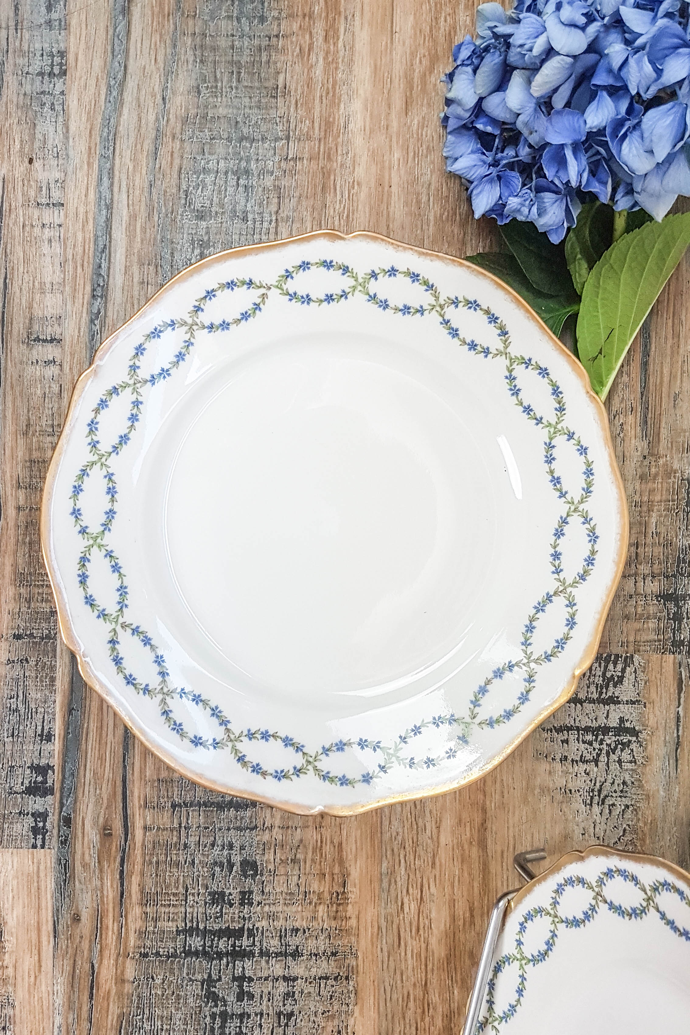 Lot 6 plates dessert Émile BOURGEOIS 1832-1926