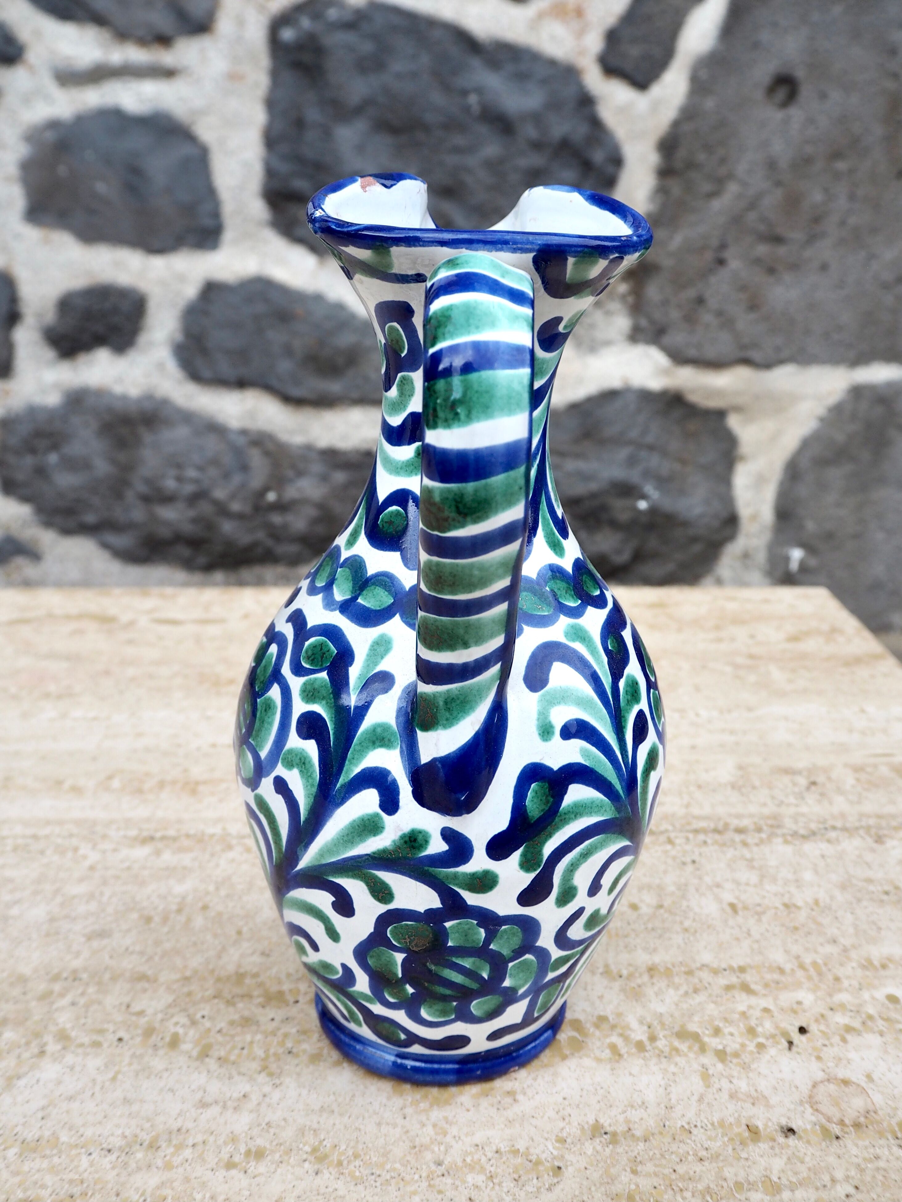 Spanish ceramic pitcher, 1970s