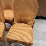 4 chaises LLyod loom