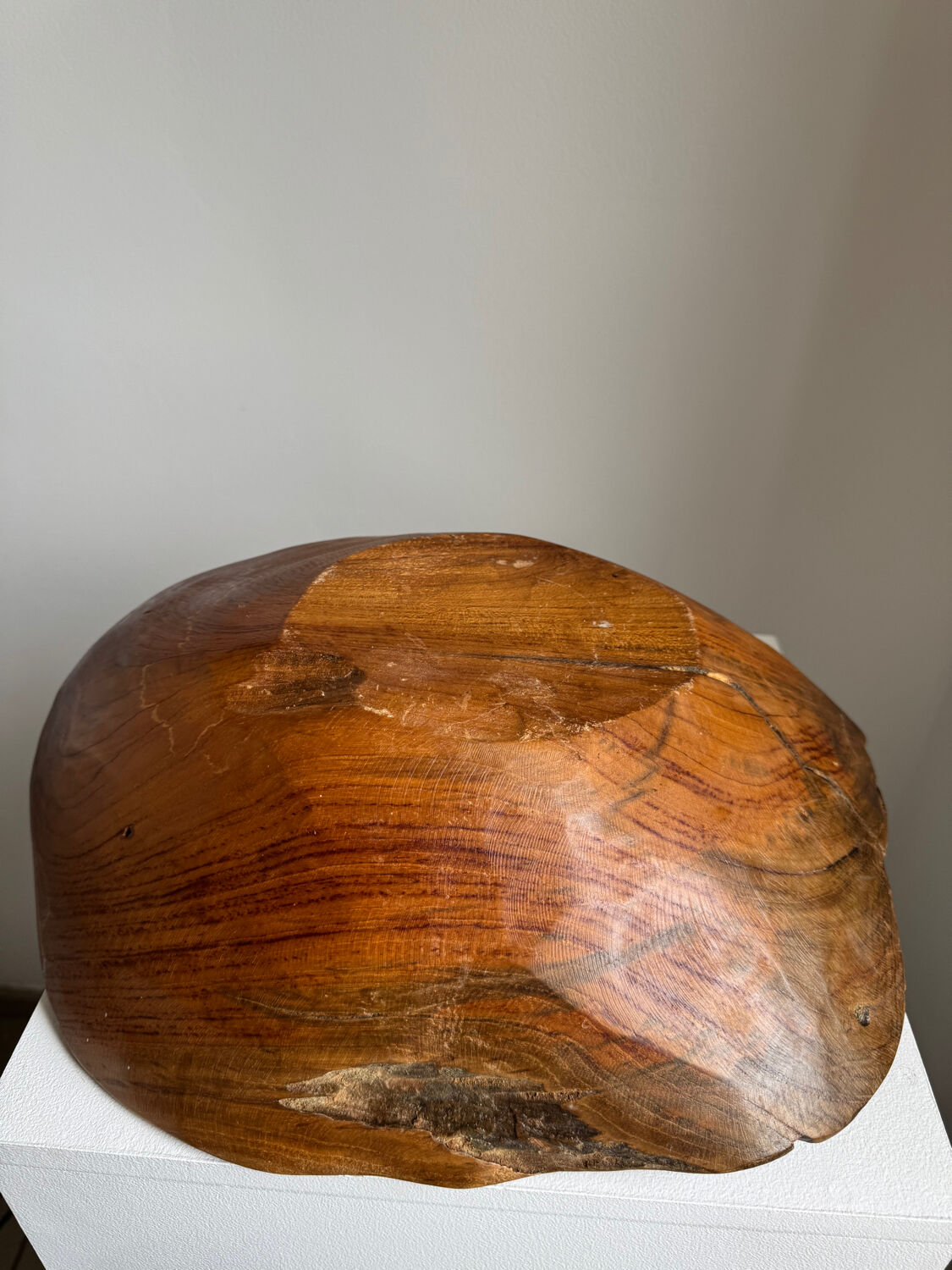 Organic Handcarved Large Teak Root Bowl