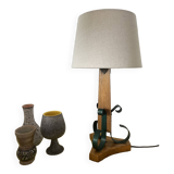 Vintage fifties desk lamp in Prouvé style
