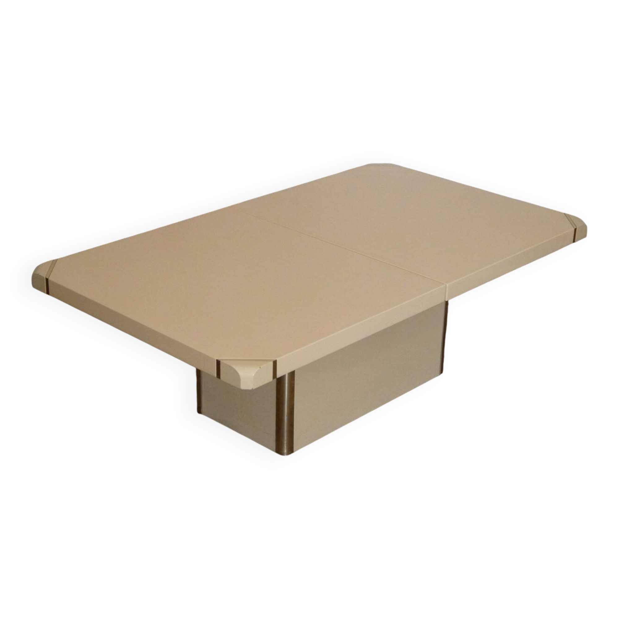 1970s lacquered lift-top coffee table