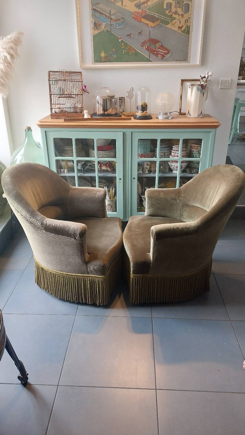 Toad armchairs