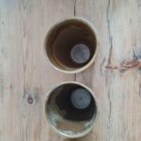 Set of 5 cups in Digoin sandstone