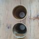 Set of 5 cups in Digoin sandstone