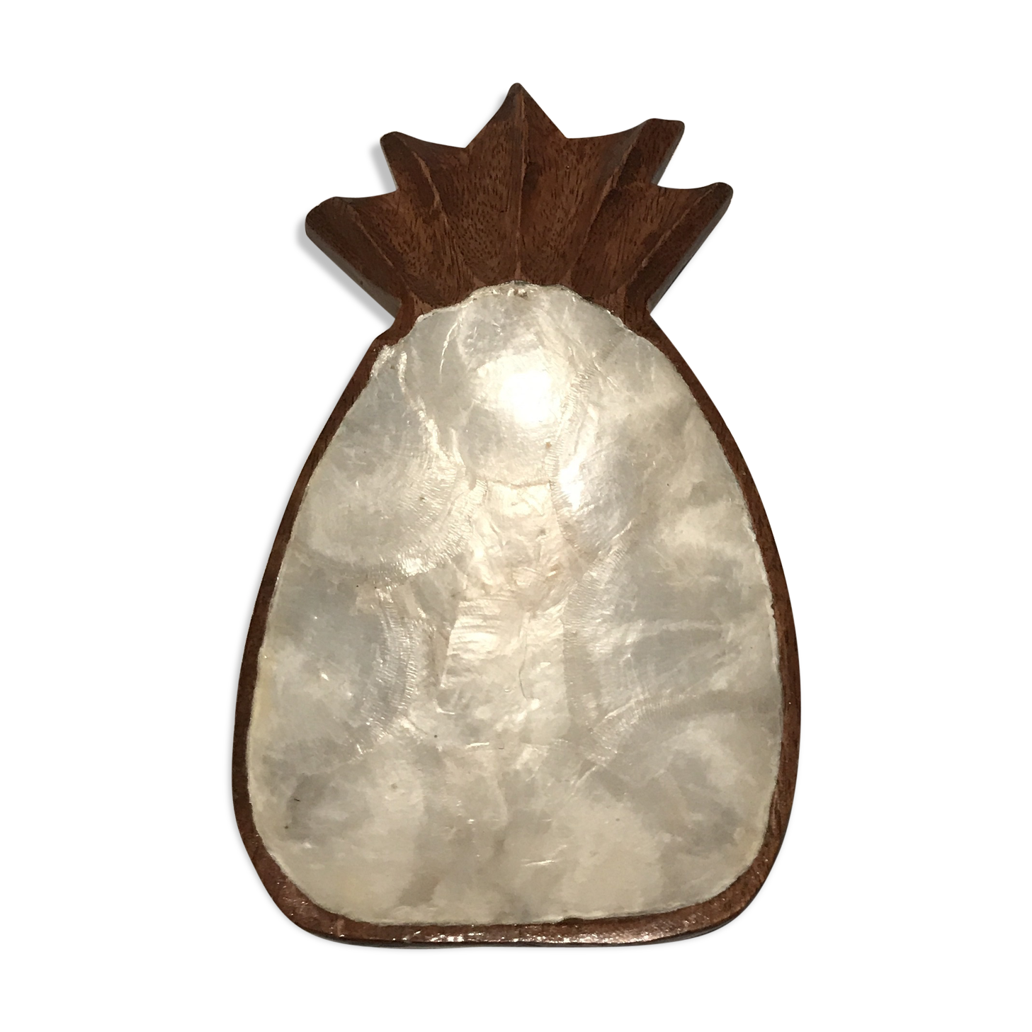 Vide poche ananas en nacre