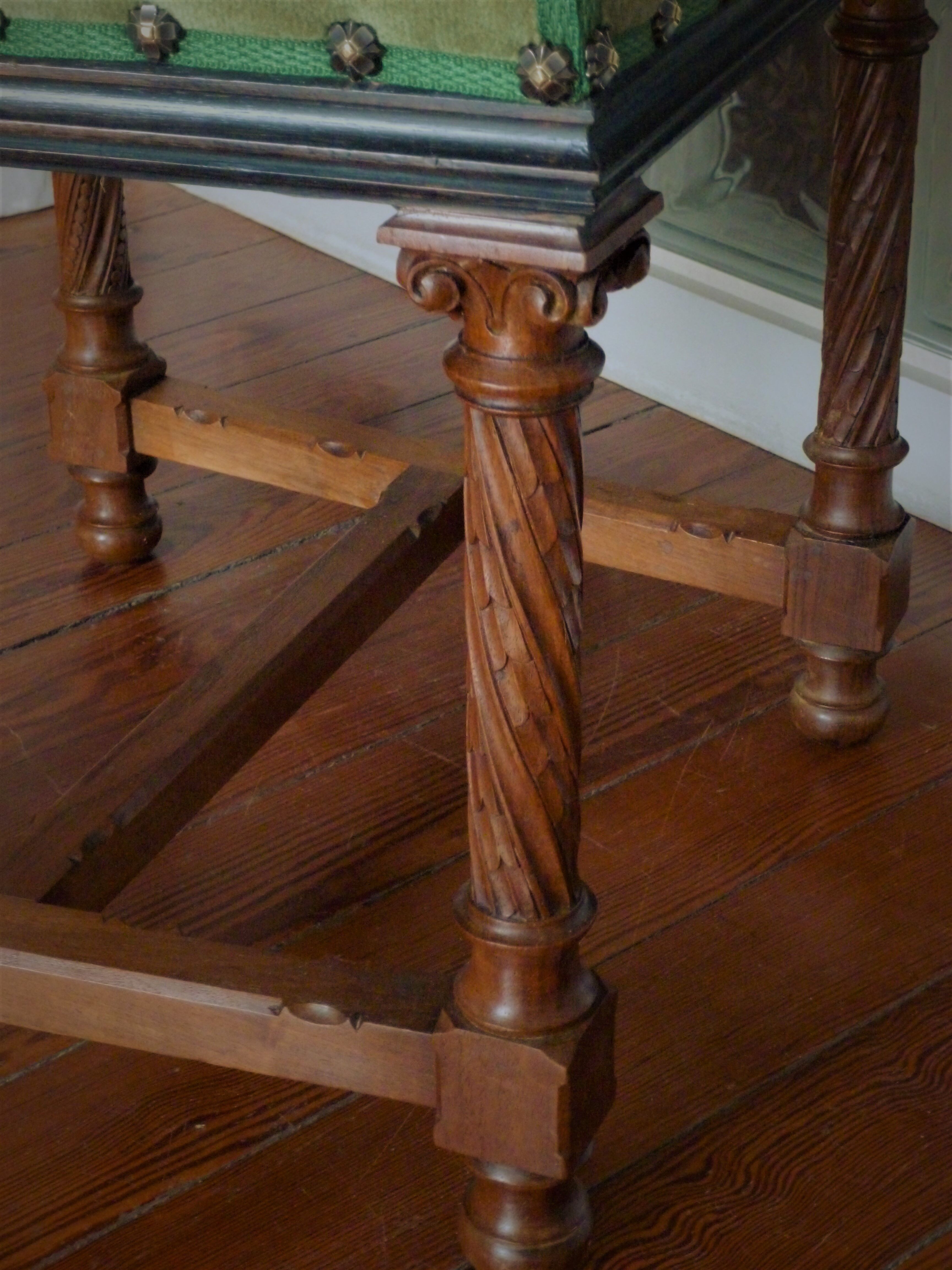 Pair of neo-Gothic chairs 19th century