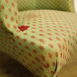 Napoleon III-style shepherdess chair
