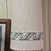Very large ceramic lamp / floor lamp from the Art Deco period.