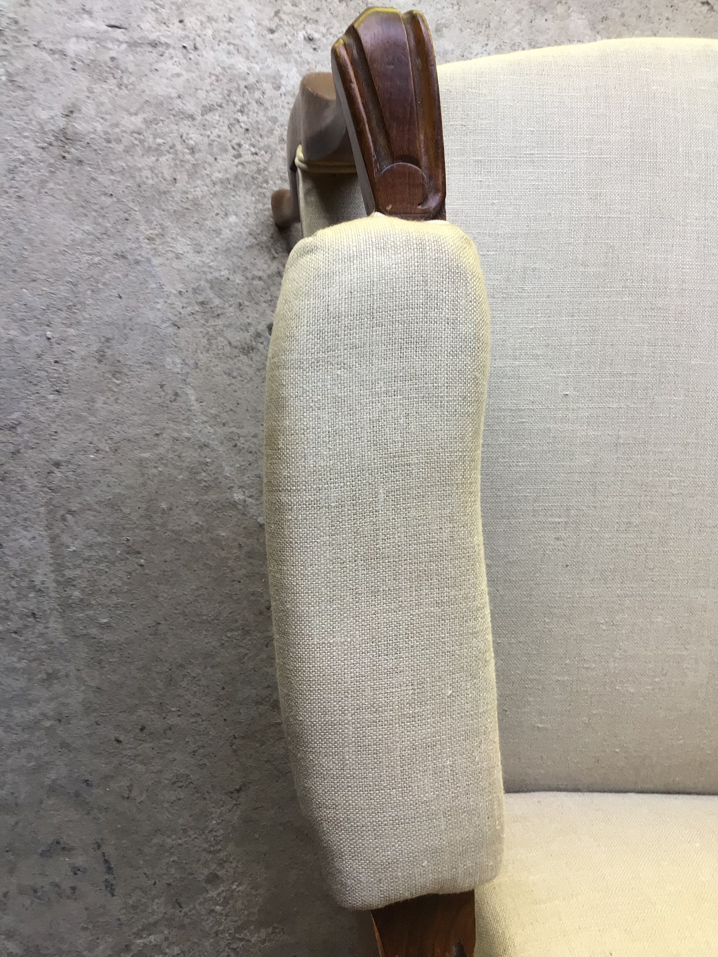 Set of 2 Voltaire armchairs