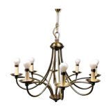 Brass chandelier 70/80
