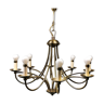 Brass chandelier 70/80