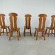 Chaises de salle à manger vintage par Depuydt, Belgique, ensemble de 5 - années 1960