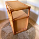 Vintage rattan and caned sideboard