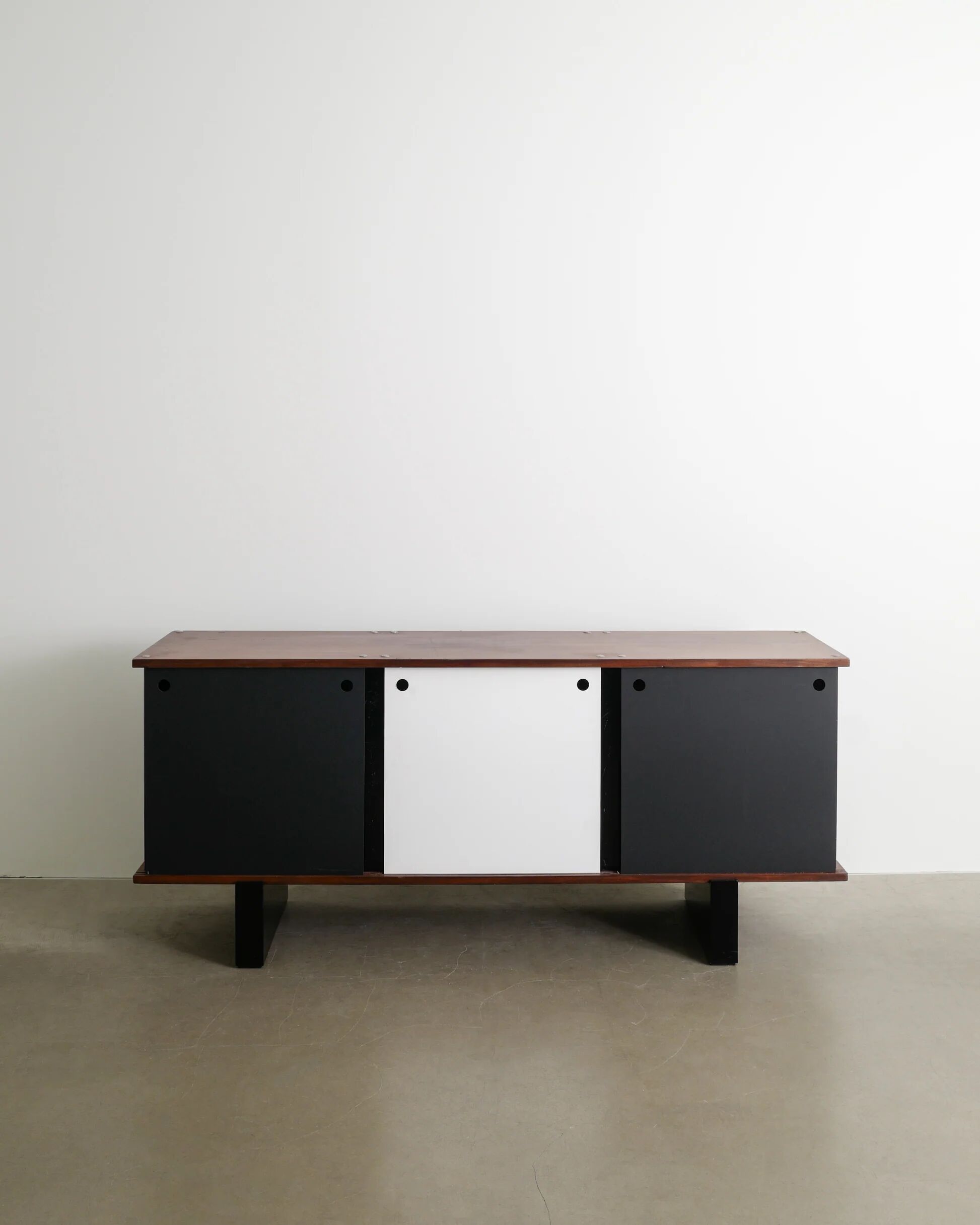French Mid Century "Bloc" Sideboard by Charlotte Perriand, 1950s