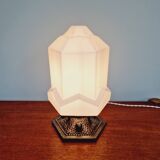 Art Deco table lamp, Skyscraper style, 1920s-30s