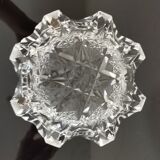 Cendrier des années 70 en cristal ciselé Made in pologne