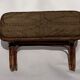 Rattan wicker bamboo hocker or foot stool