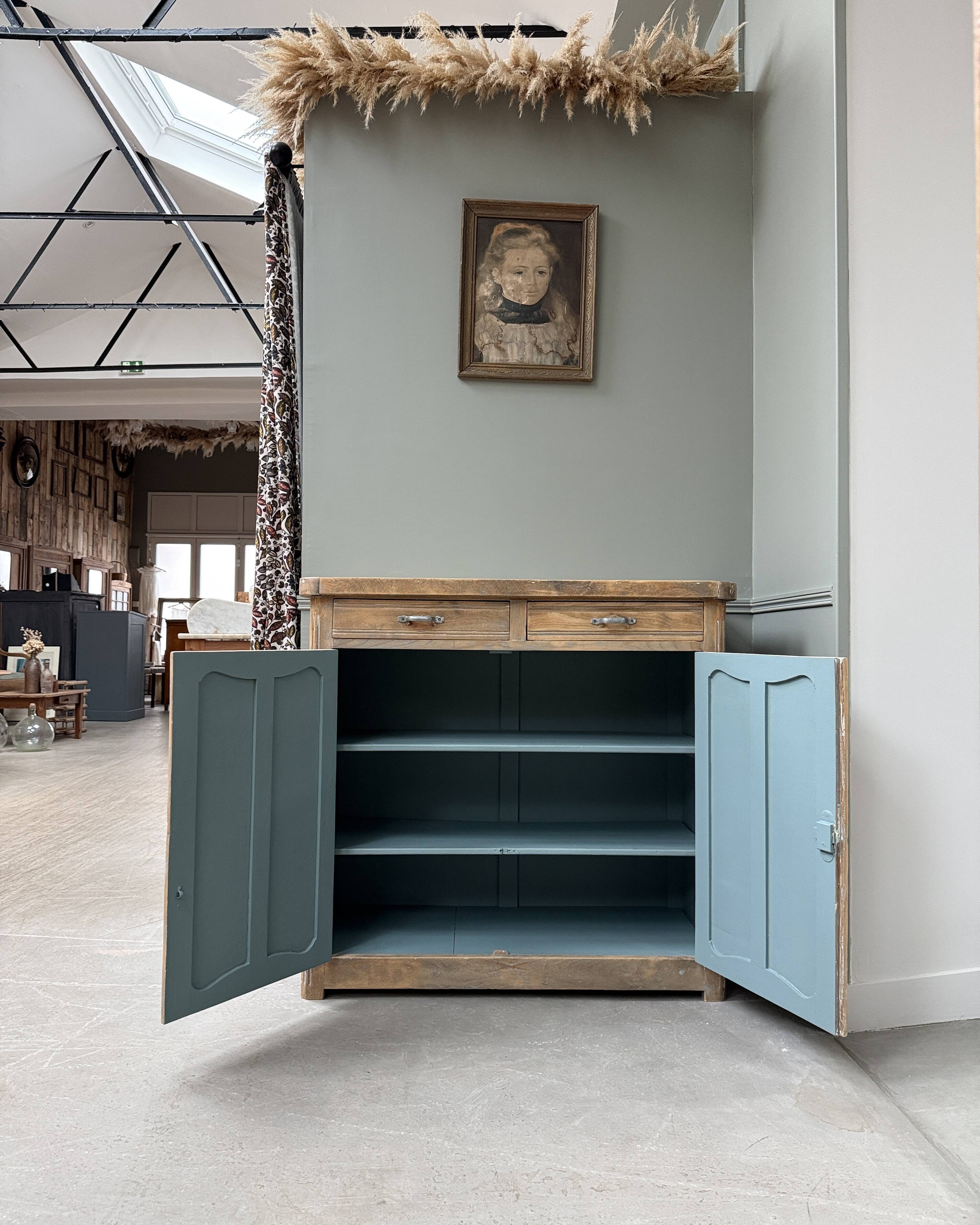 Patinated Parisian buffet (renovated)