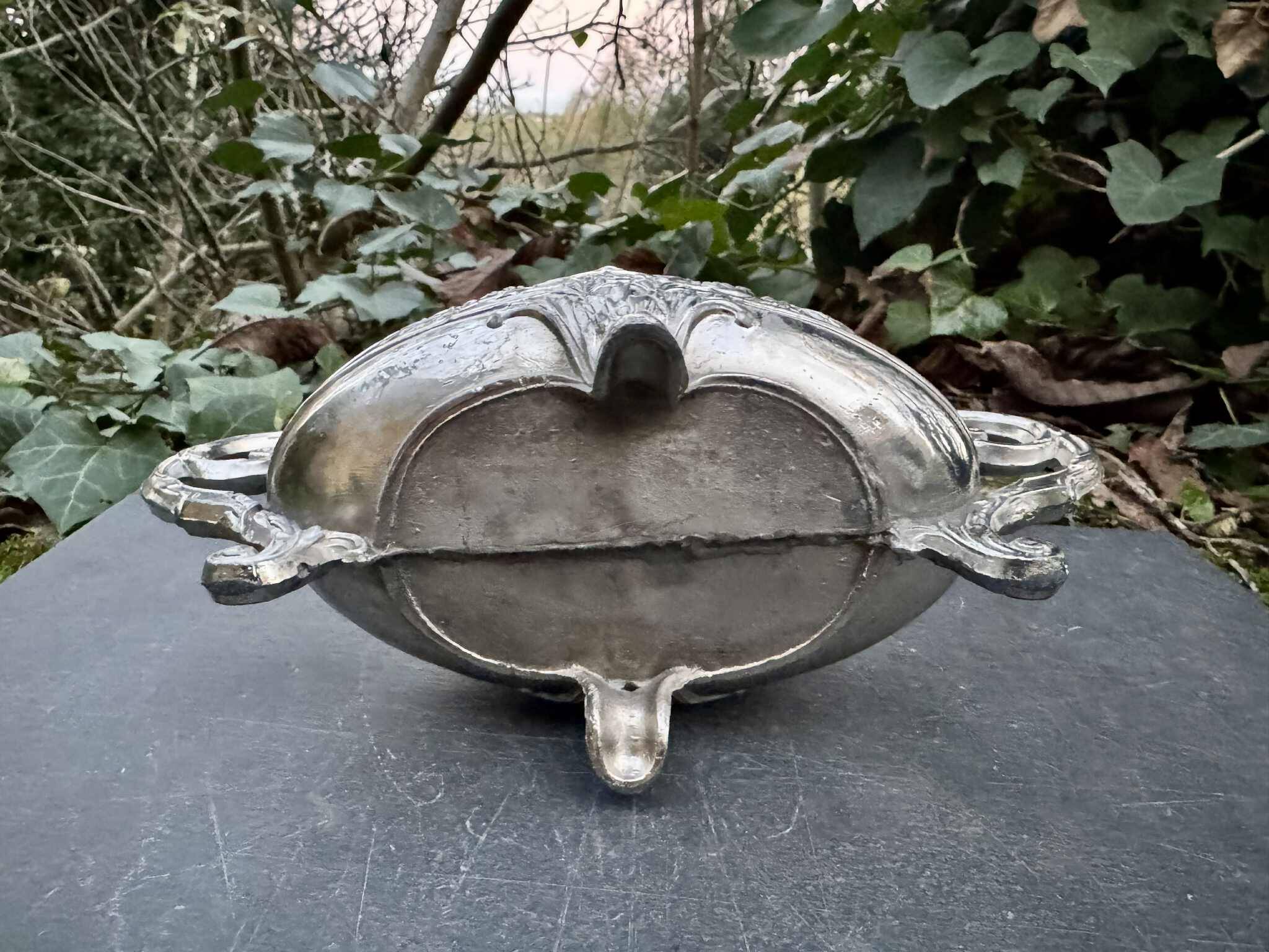 Pair of silver planters from the Napoleon III era