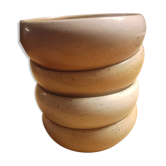 4 Ramequins  grés du marais (10,5 cm)