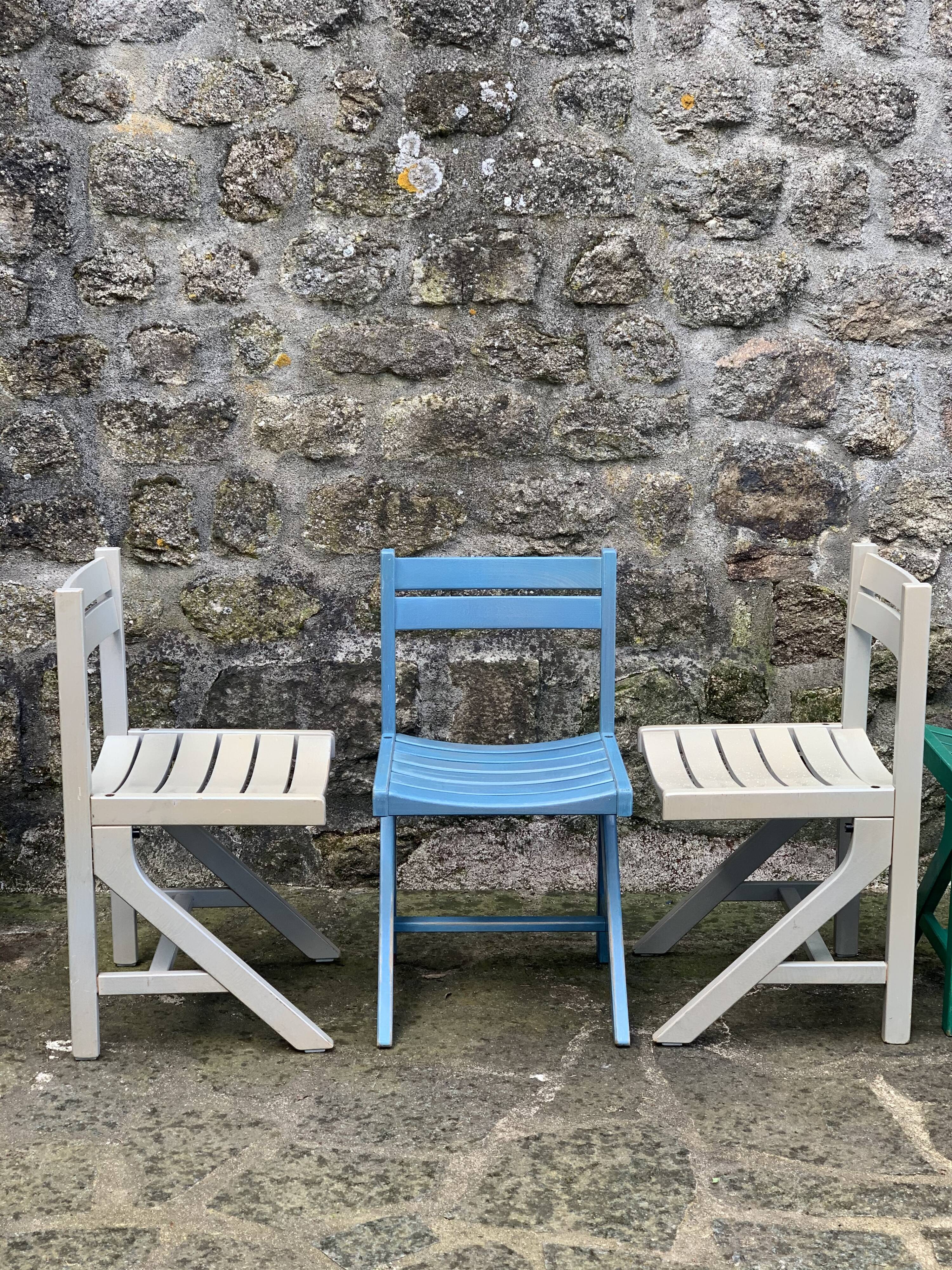 Set of 6 baumann community chairs