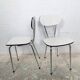 Ensemble de 4 chaises en formica