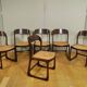 6 chairs canned Baumann 1960