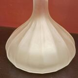 Vase en verre blanc "Jack In The Pulpit"
