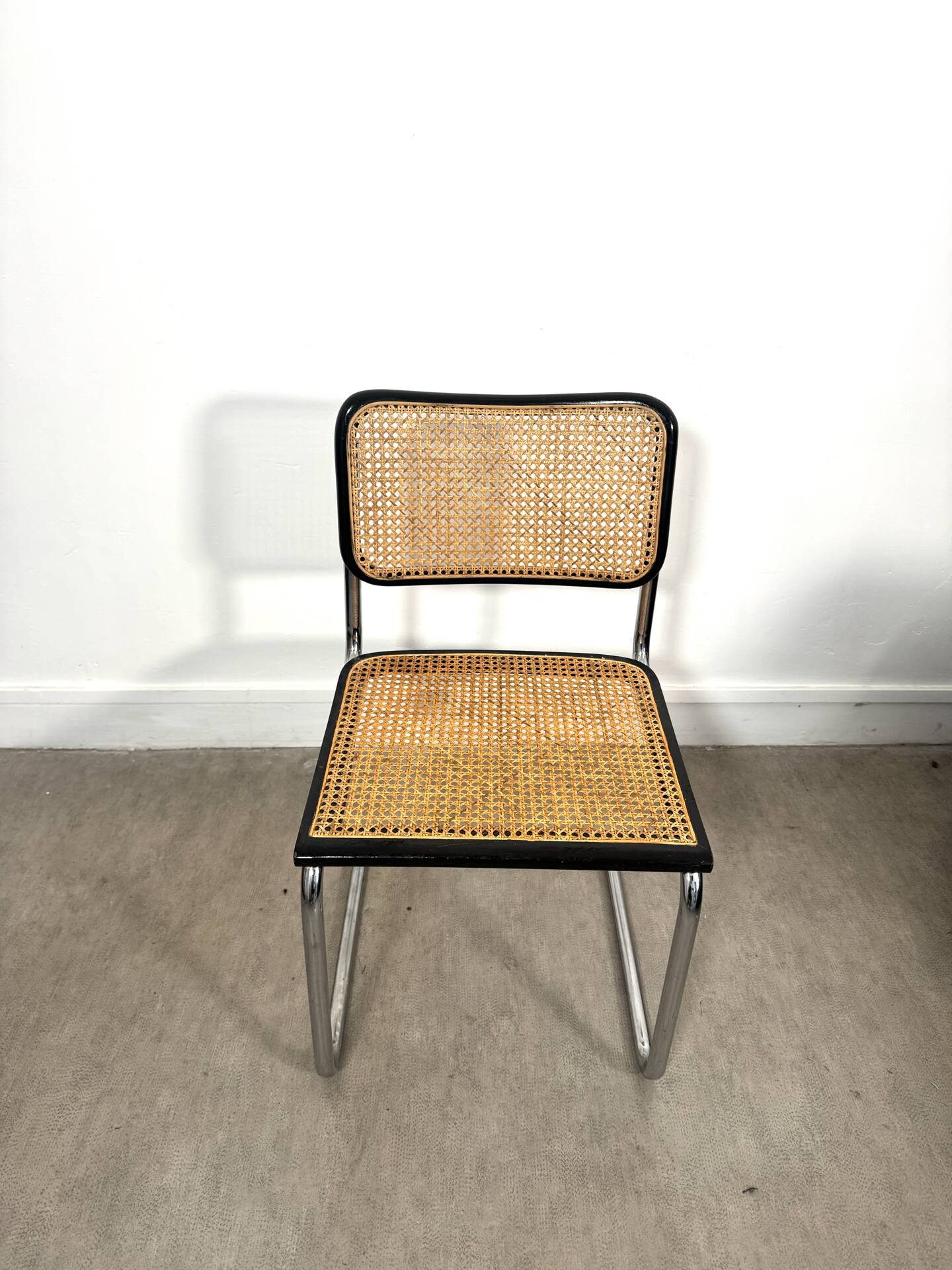 Marcel Breuer B32 Cesca chair made in Italy