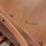 Pair of Baumann bistro chairs N°12 50s