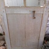 Old glass-wood door