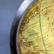 Globe  in glass