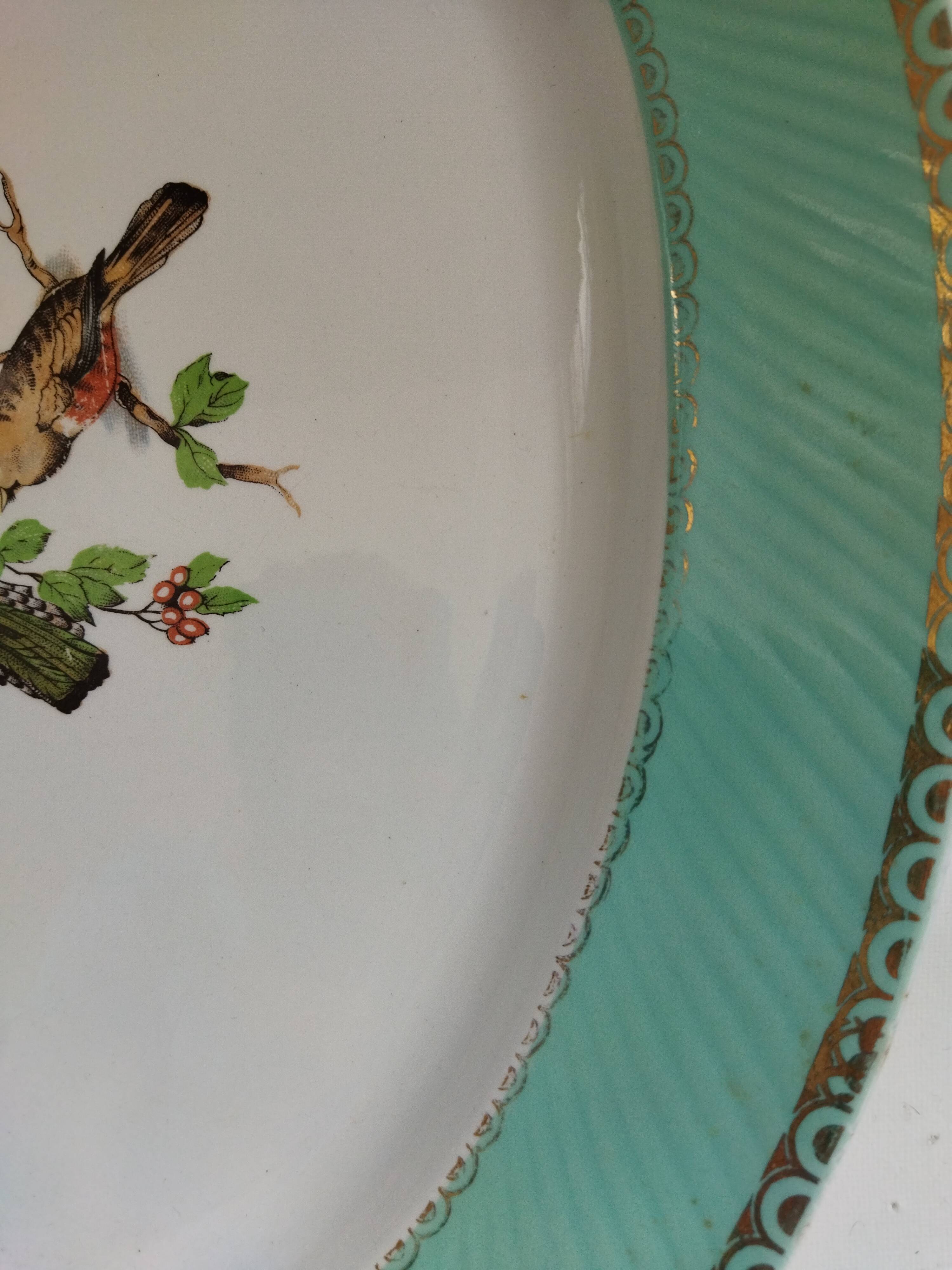 Dish Fenal Badonviller "Birds"