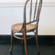 Pair of chairs signed Thonet