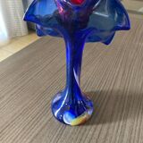 Blown glass vase
