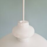 Suspension scandinave en opaline blanche, H.A. Jakobsson, 1960