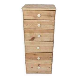 Weekly organizer, high chest of drawers, chiffonier