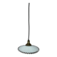 Vintage white opaline suspension lampshade