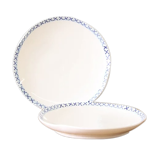 Set of 2 flat plates 'the grant'