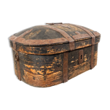 Late 18th century Swedish folkart travel chest