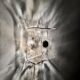 Set of 2 Murano Glass Wall or Ceiling Lamps by Carlo Nason for Mazzega